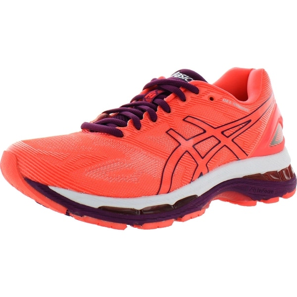 asics gel nimbus  19 womens red