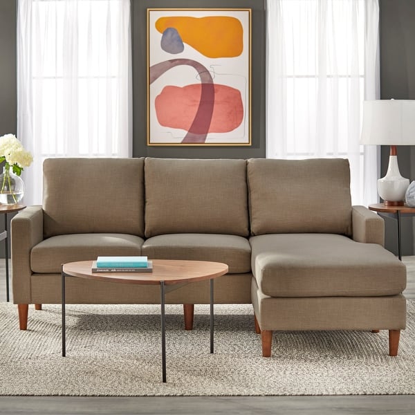 Lifestorey Lee Sofa with Reversible Chaise On Sale Bed Bath