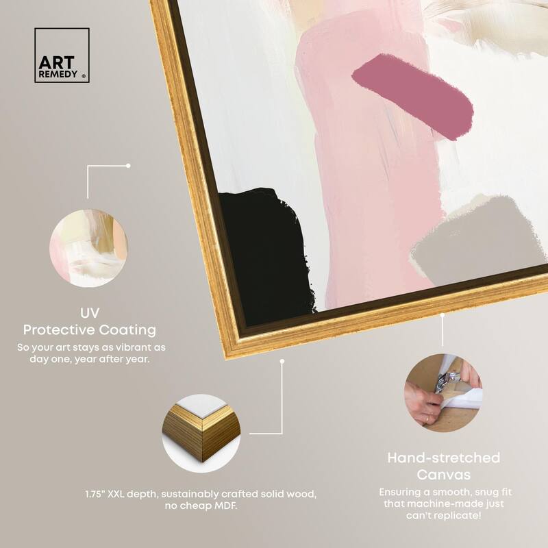 Dynamic Color III Canvas by Art Remedy