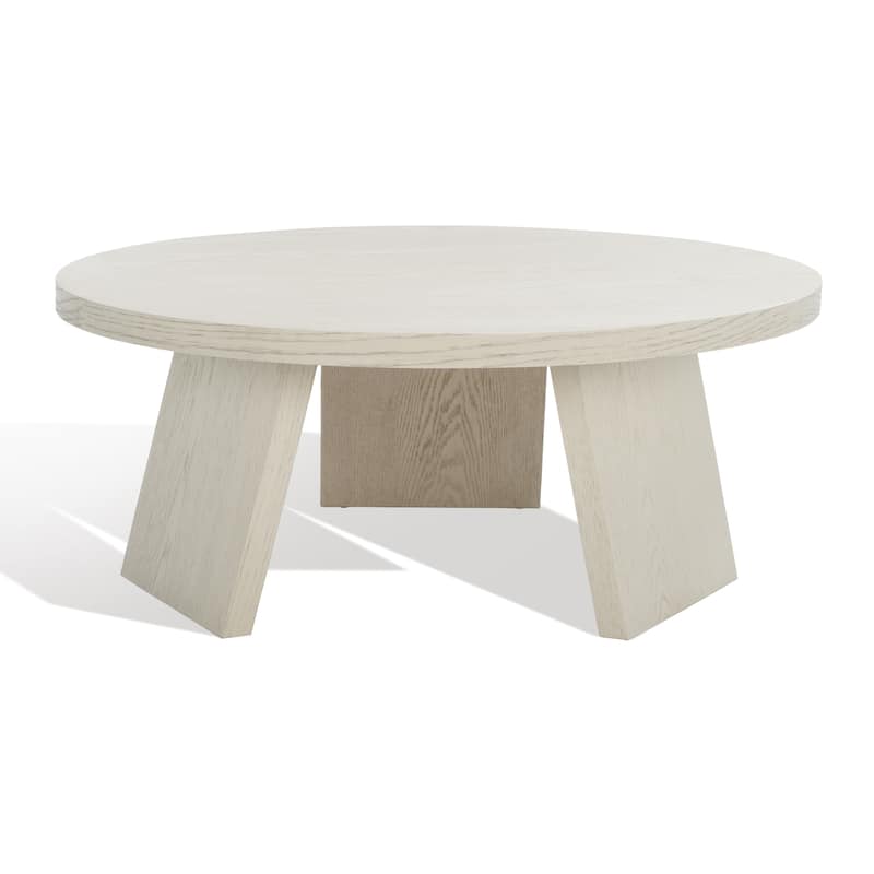 SAFAVIEH Couture Julianna Modern Wood Coffee Table - 36 in. W x 36 in. D x 15 in. H