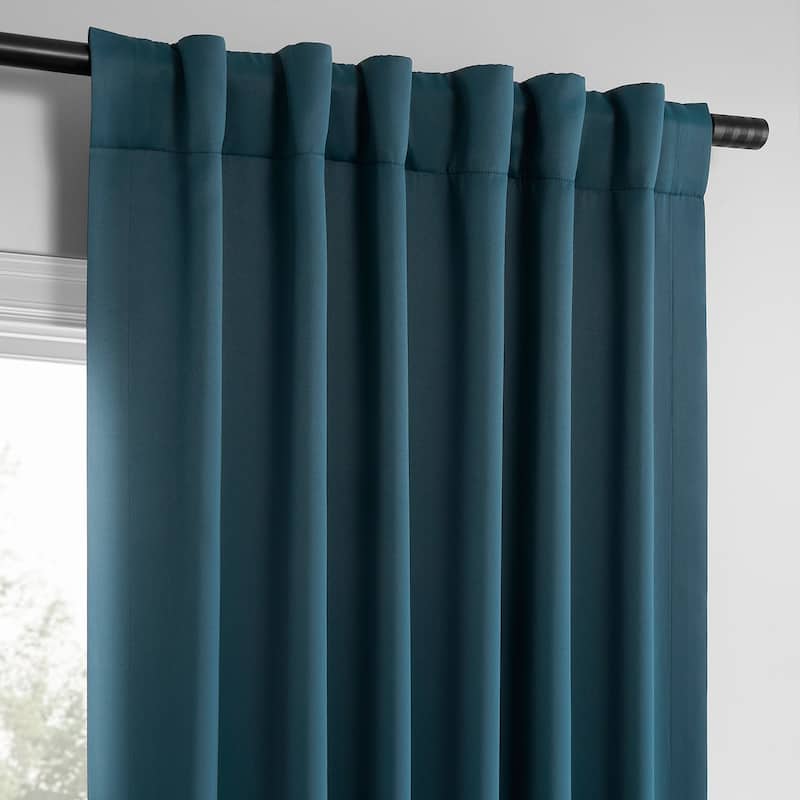 Exclusive Fabrics Room Darkening Curtains for Bedroom & Living Room Curtains - Window Drapes (2 Panels).