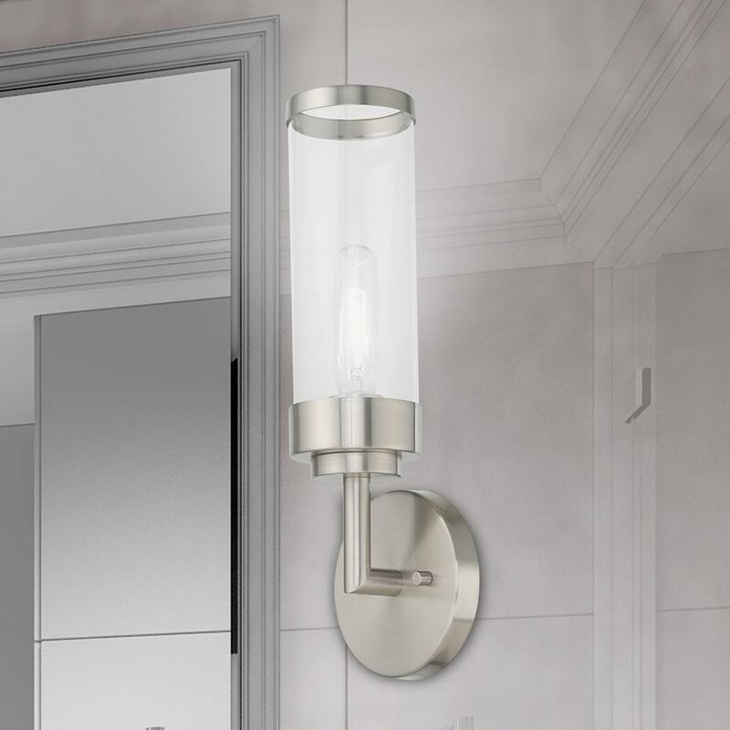 Livex Lighting 1-Light ADA Wall Sconce, 10361-05, 10361-91