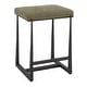 preview thumbnail 4 of 6, Uttermost Midas Bronze Counter Stool - 18.5"W x 15.5"D x 26"H