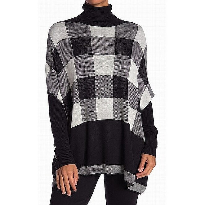 joseph a turtleneck poncho sweater