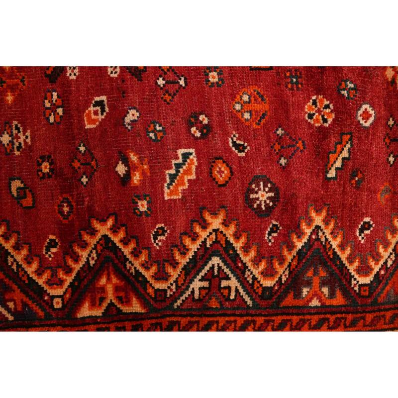 ECARPETGALLERY Hand-knotted Konya Anatolian Red Wool Rug - 6'5 x 9'6