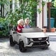 preview thumbnail 8 of 8, Licensed Cadillac Escalade Ride-On Car with Dual Control, Suspension & Extended Run-Time - White