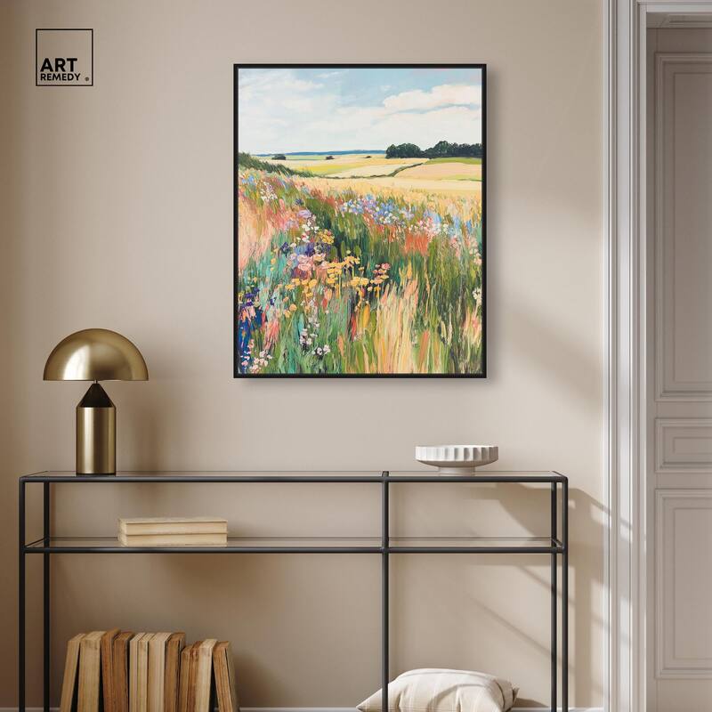 Open Field I Canvas by Art Remedy