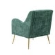 preview thumbnail 50 of 53, Hyperboreüs Upholstery Accent Armchair with Tufted Back by HULALA HOME