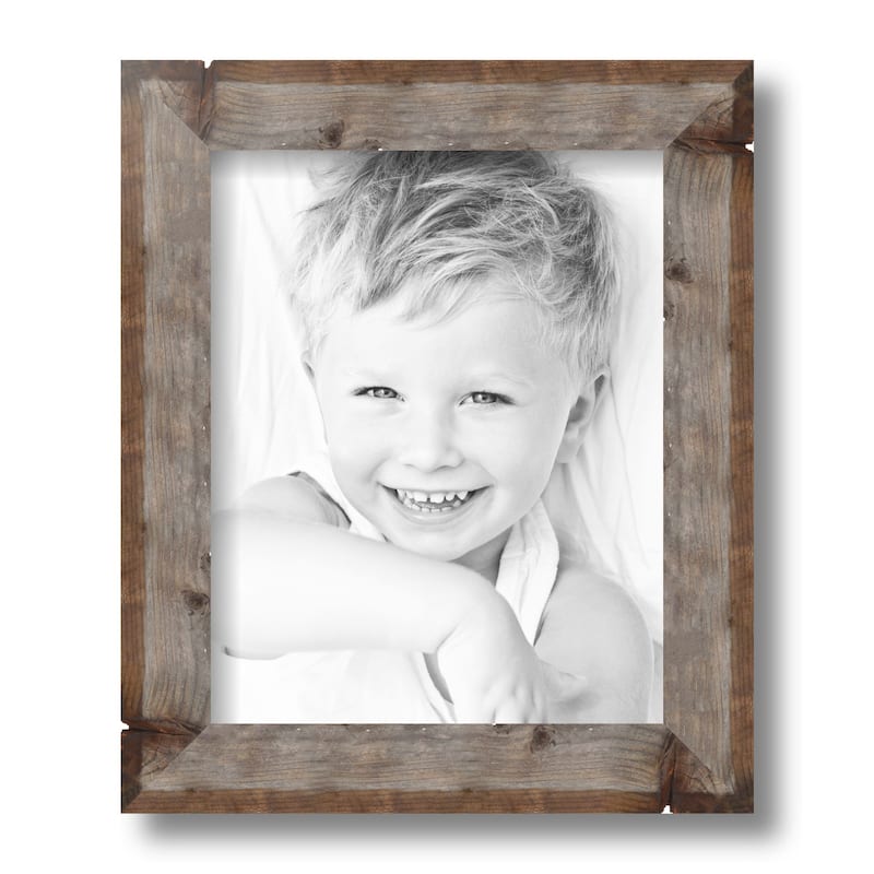 ArtToFrames Bosswood Rustic 8x10 Inch Picture Frame, 1.63 Inch Wood Poster Frame Available in Multiple Colors (SM-SC-8x10)