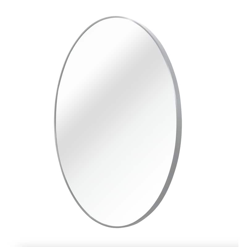 39 Inch Metal Round Bathroom Mirror