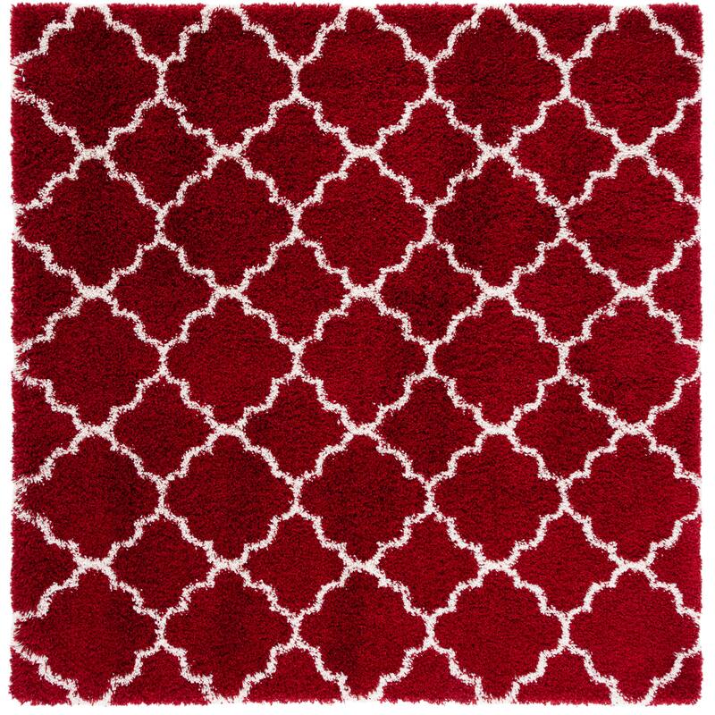 SAFAVIEH Hudson Shag Vitchka Glam Trellis 2-inch Area Rug