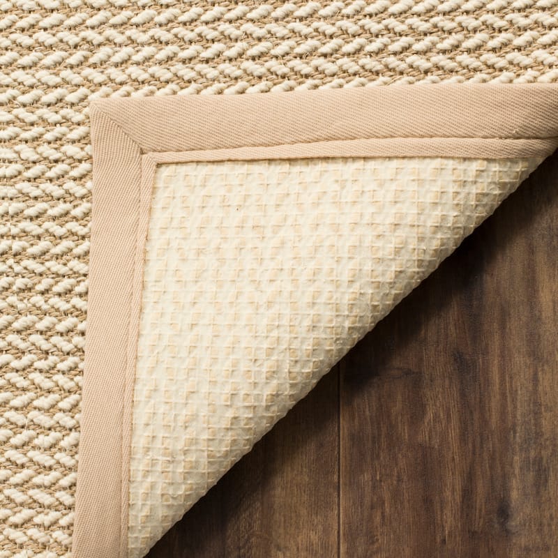 SAFAVIEH Natural Fiber Margret Sisal & Wool Rug
