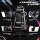 preview thumbnail 48 of 61, Homall Ergonomic Faux Leather Adjustable Swivel Office Gaming Chair