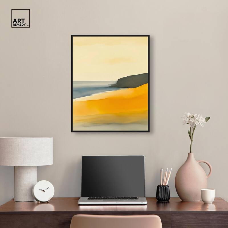 Glistening Beach Dreams II Canvas by Art Remedy