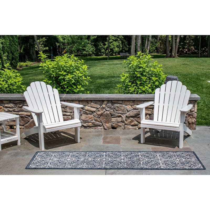 Liora Manne Carmel Antique Tile Indoor/Outdoor Rug