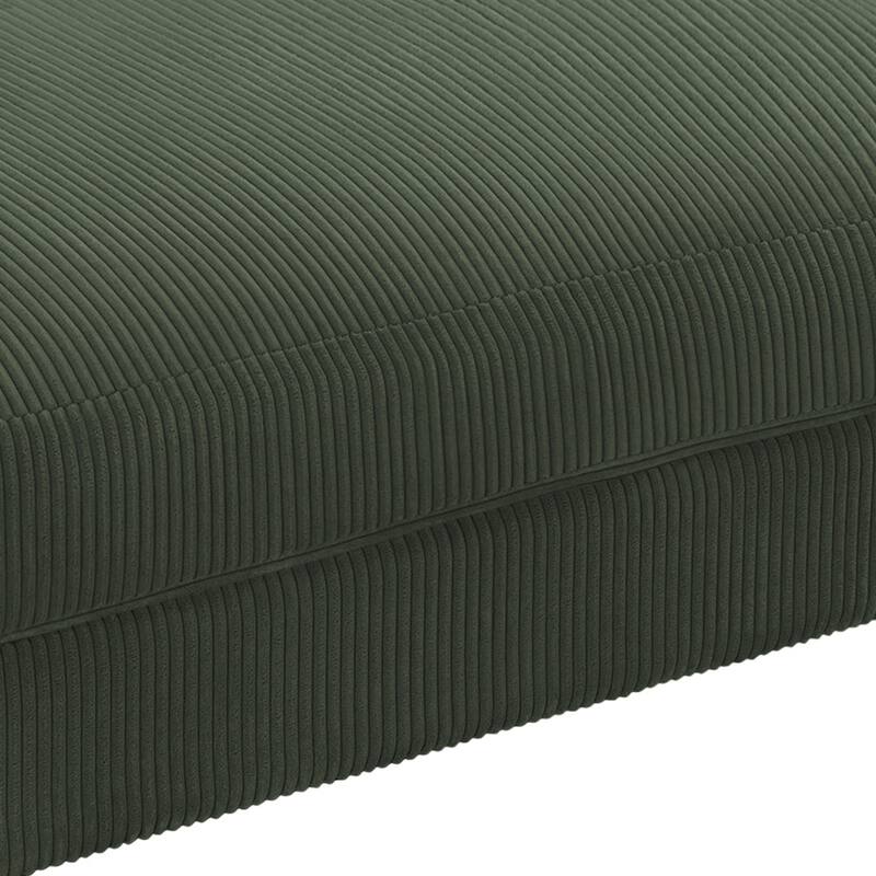 Modern Rectangular Ottoman Foot Rest Stool for Couch