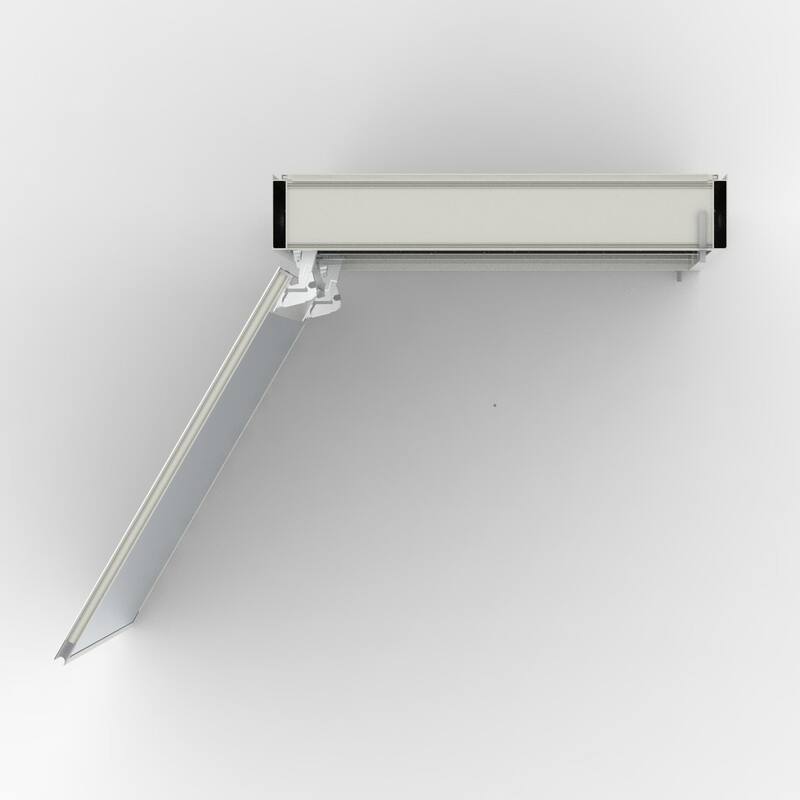 23" x 30" Rectangular Aluminum Surface Mount Medicine Cabinet with Mirror and Shelves - 23" x 30"