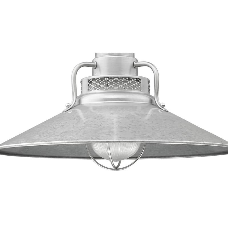 R Series 1-Light Stem Hung Railroad Shade
