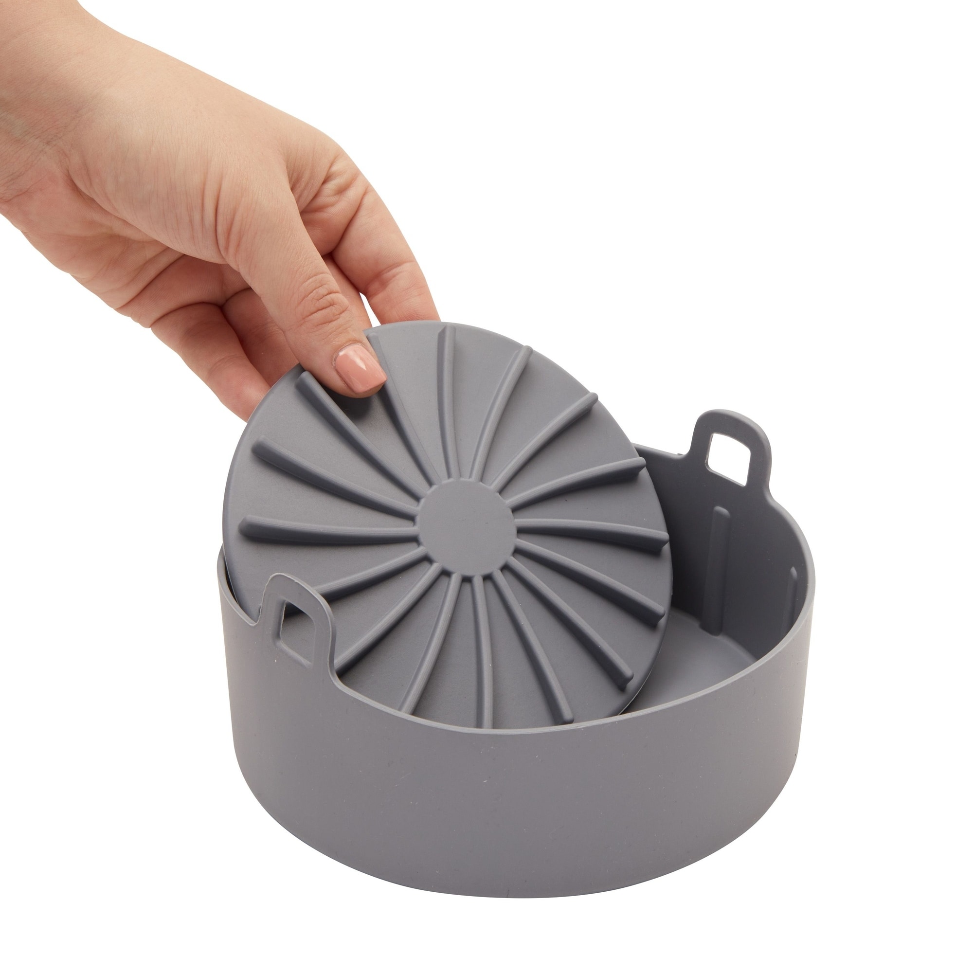https://ak1.ostkcdn.com/images/products/is/images/direct/cebd5b4ff133937c5c31dd8e777f24135455ea1e/4-Piece-Set-Silicone-Pot-Basket-with-Handles%2C-Brush%2C-Tongs-for-Air-Fryer-Liner-%286.3-In%2C-Gray%29.jpg
