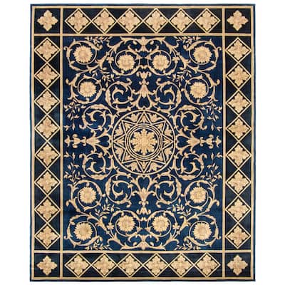 SAFAVIEH Couture Hand-knotted Florence Brigette Traditional Oriental Wool Rug