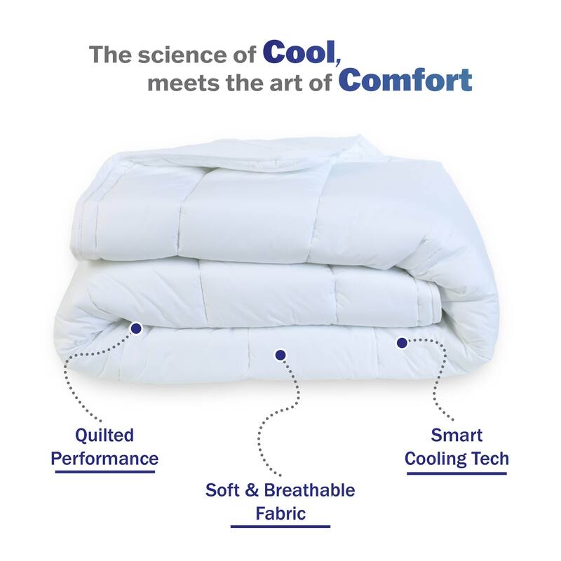 Martex Brrr Mattress Pad - White