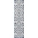 preview thumbnail 86 of 147, JONATHAN Y Ourika Vintage Filigree Textured Weave Indoor/Outdoor Area Rug 2 X 10 - Blue/Cream