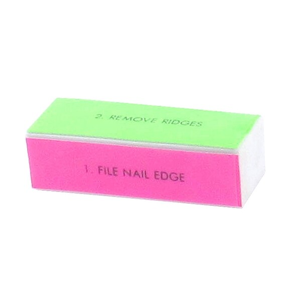 Guitar Nail Art Acrylic 4 Ways Buffer Sanding Block Manicure Guitar Nail Art Acrylic 4 Ways Buffer Sanding Block Manicure File Multicolor