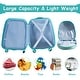preview thumbnail 35 of 50, 2 Pieces 12 Inch 16 Inch Kids Luggage Set with Backpack and Suitcase for Travel - 18" x 12" x 8.5" (L x W x H)
