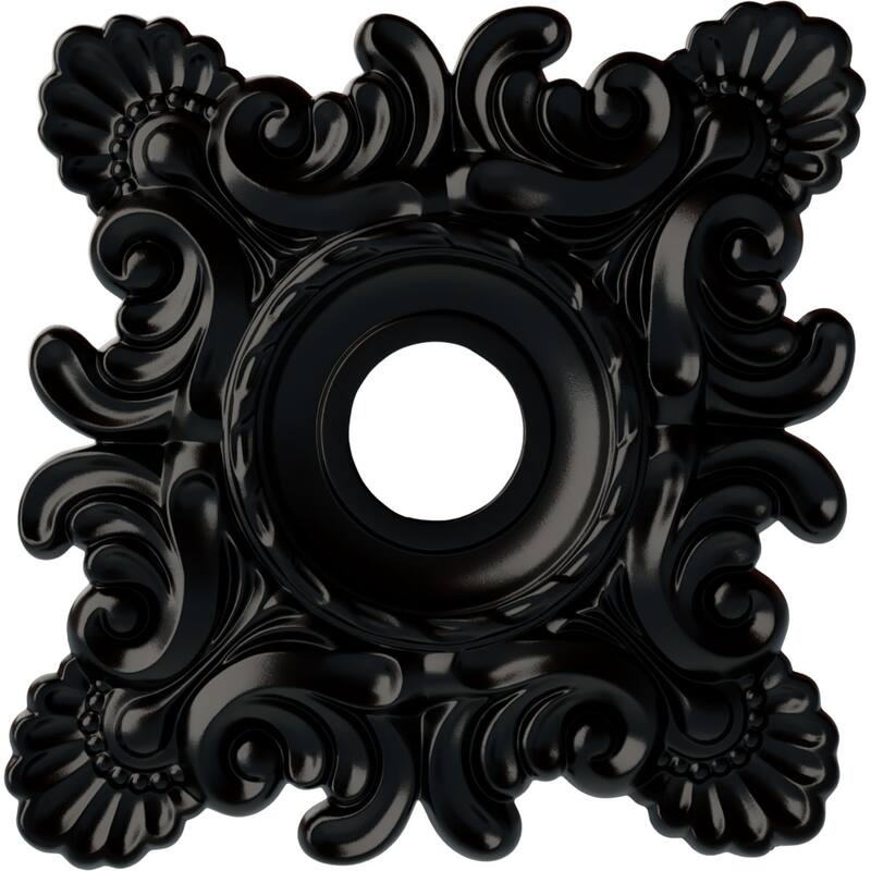 18"W x 18"H x 3 1/4"ID x 1 1/2"P Crawley Ceiling Medallion