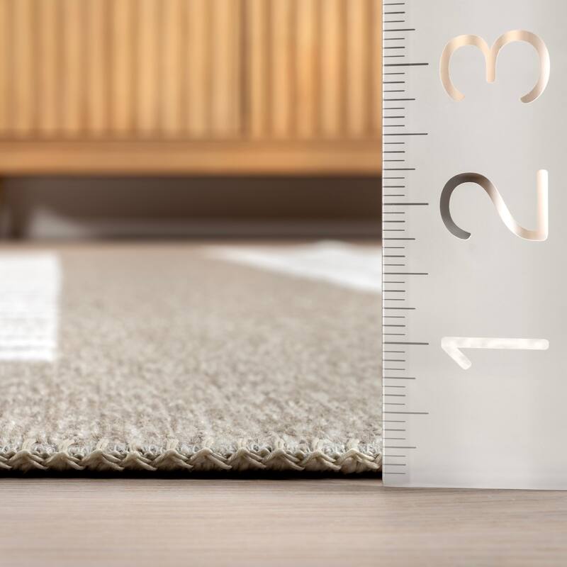 Nuloom Ofeliya SuperiorWash Geometric Reversible Machine Washable Area Rug
