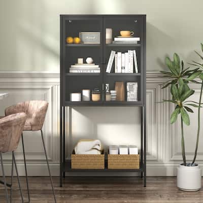 Metal Storage Cabinet Sideboards Buffet Cabinet
