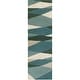 preview thumbnail 49 of 63, Livabliss Forum Modern & Contemporary Area Rug 3' x 12' - Teal - Runner