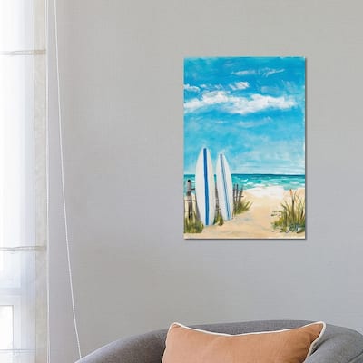iCanvas "Tropical Surf II" by Julie Derice Canvas Print