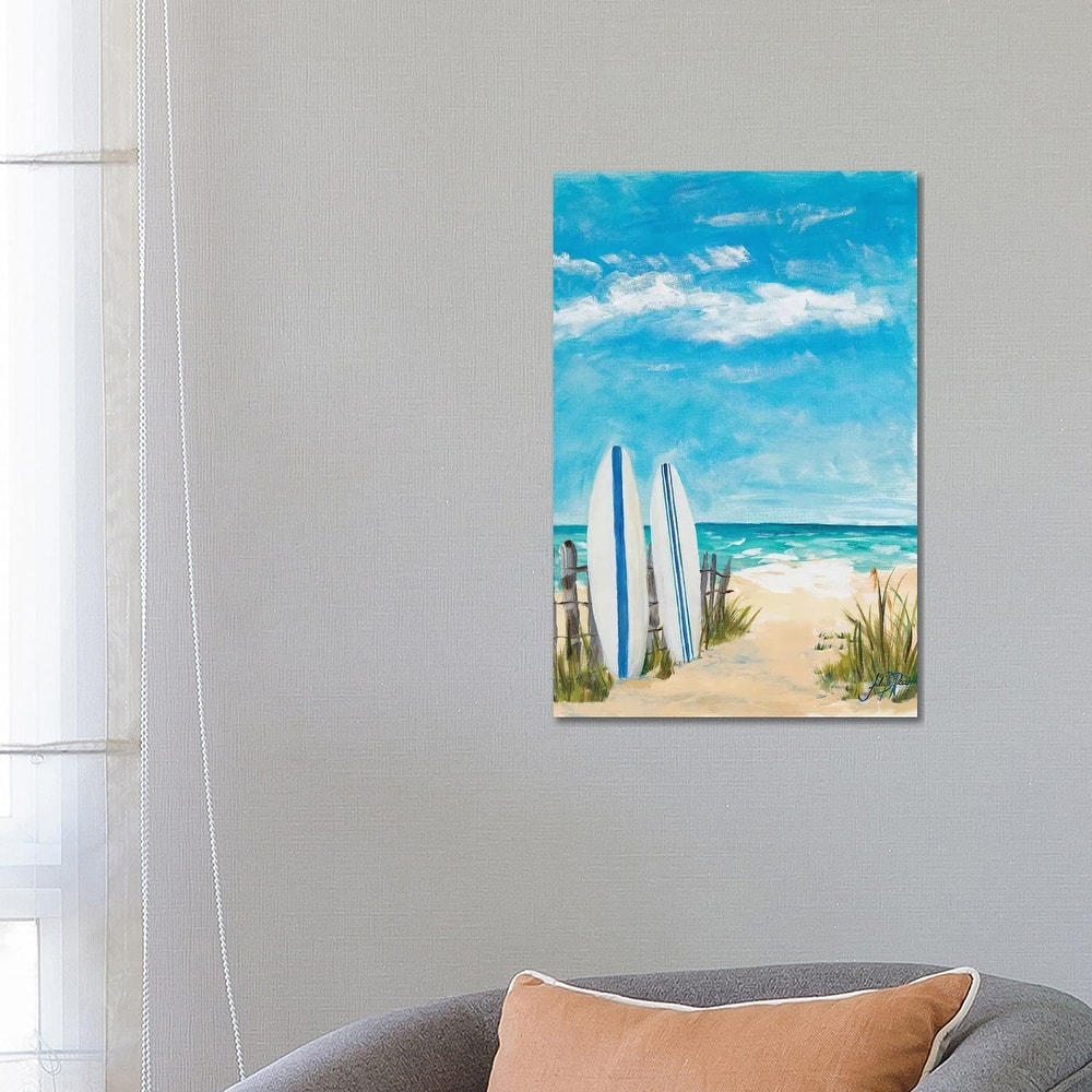 iCanvas "Tropical Surf II" by Julie Derice Canvas Print