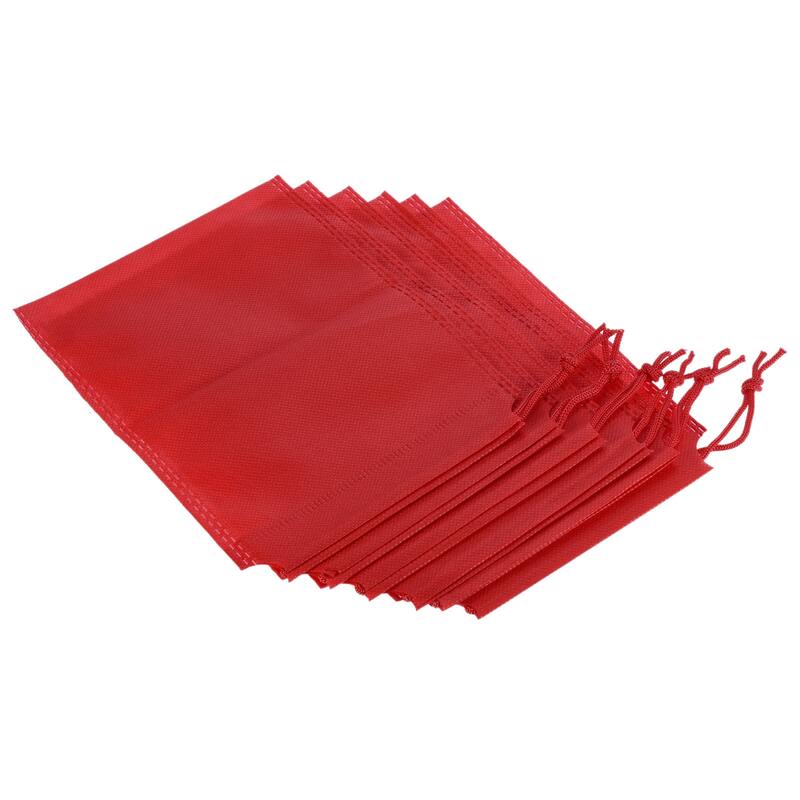 Single Drawstring Storage Bag Fiber Cloth, 6Pcs
