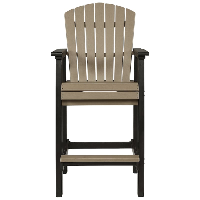 Signature Design by Ashley Fairen Trail Outdoor Poly All Weather Tall Barstool, 2 Count - 26.25" W x 26.75" D x 52" H