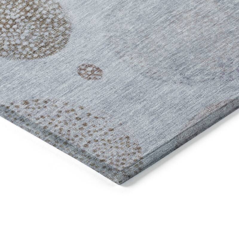 HomeRoots Geometric Transitional Rectangle Outdoor Rug