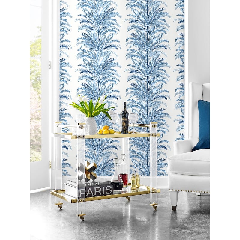 Luxe Haven Keana Palm Peel and Stick Wallpaper