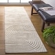 preview thumbnail 21 of 49, SAFAVIEH Handmade Southampton Catena Abstract Wool Rug 2'3" x 10' Runner - Ivory