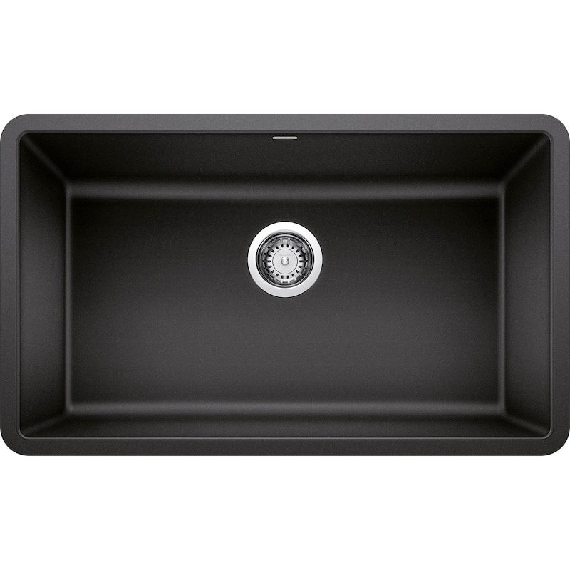 Blanco Precis/Artona Undermount Kitchen Sink and Faucet Set and Strainer