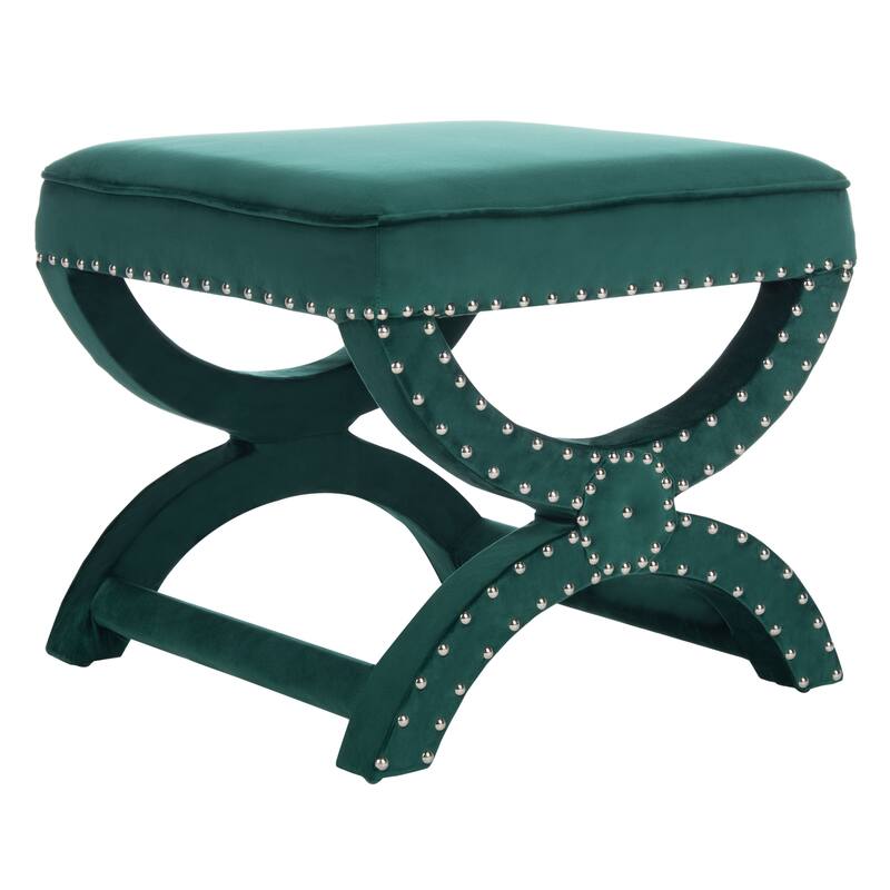 SAFAVIEH Ashanti X-Bench Ottoman