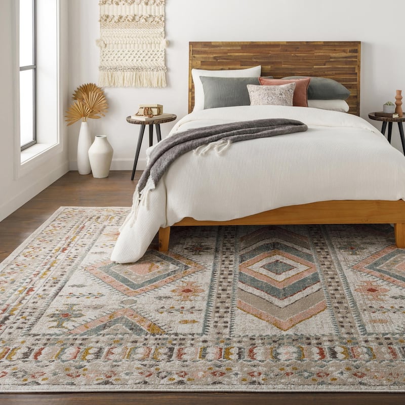 Livabliss Ankara Updated Traditional Tribal Area Rug