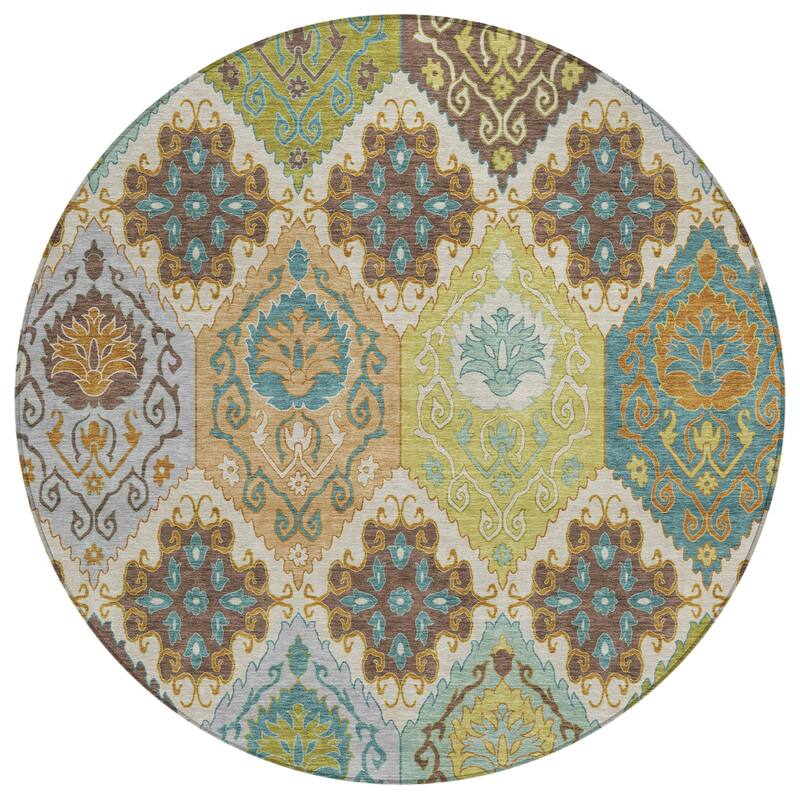 Machine Washable Indoor/ Outdoor Global Bayfield Chantille Rug