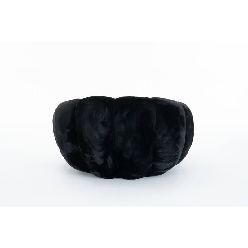 GDFStudio - Faux Fur Floral-Shaped Ultra-Soft Bean Bag Chair