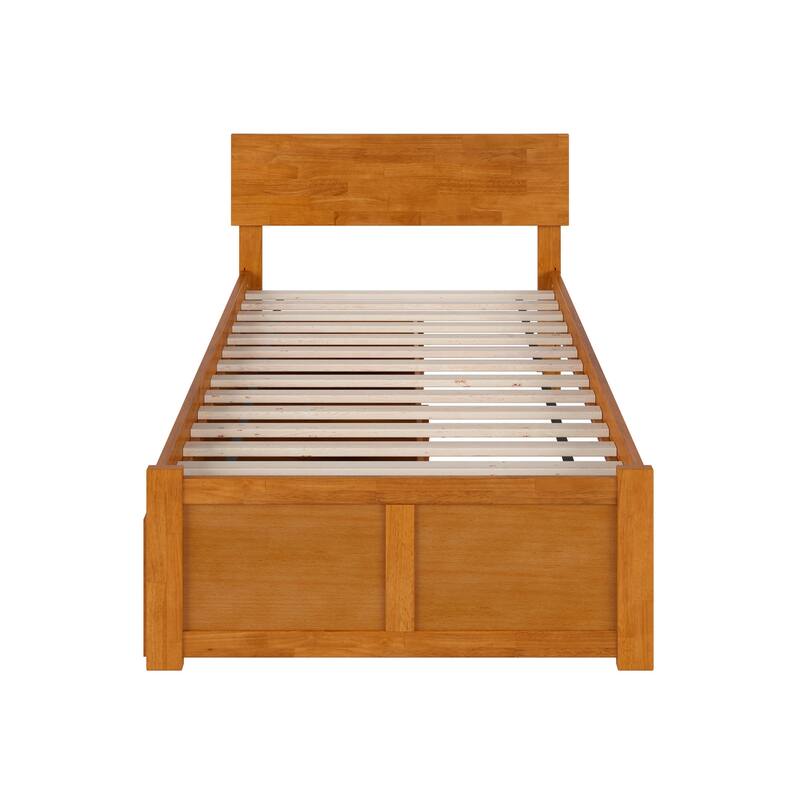 Orlando Platform Bed with Footboard and Storage Drawers