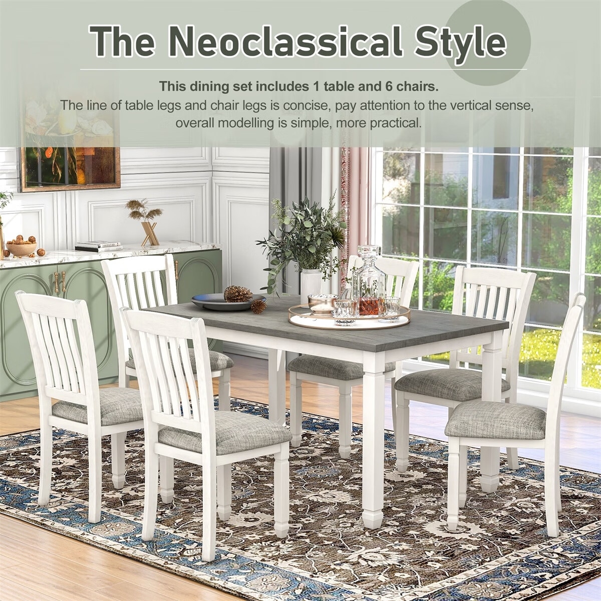 Merax dining table store set