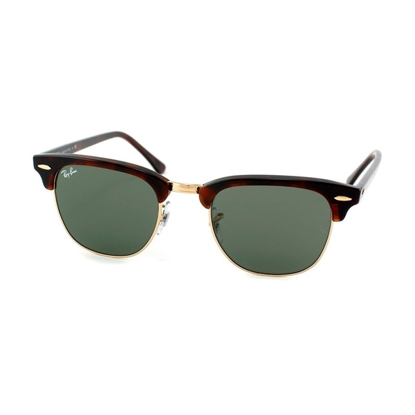 Ray-Ban RB3016 51mm Clubmaster Sunglasses (Tortoise Frame/G-15 Lens)