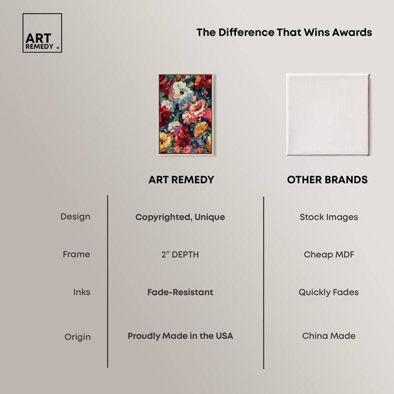 Garden Tapestries I Canvas by Art Remedy