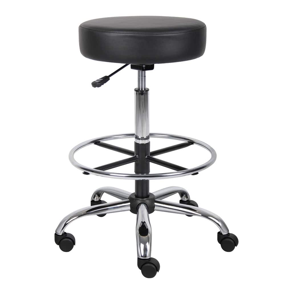 Boss Antimicrobial Vinyl Medical/ Drafting Stool