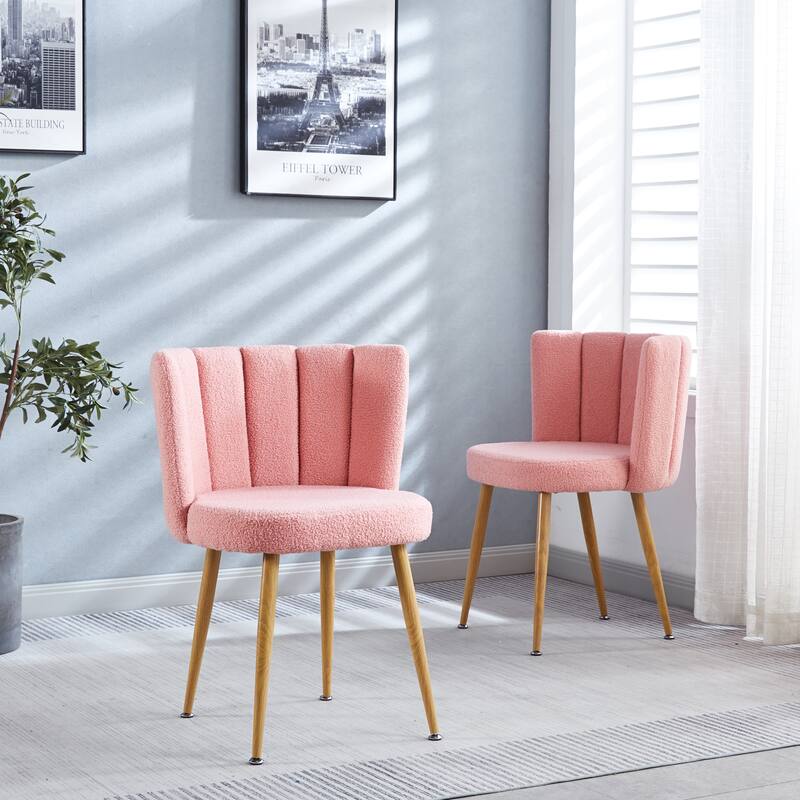 Upholstered Accent Chair Dining Chair Set of 2